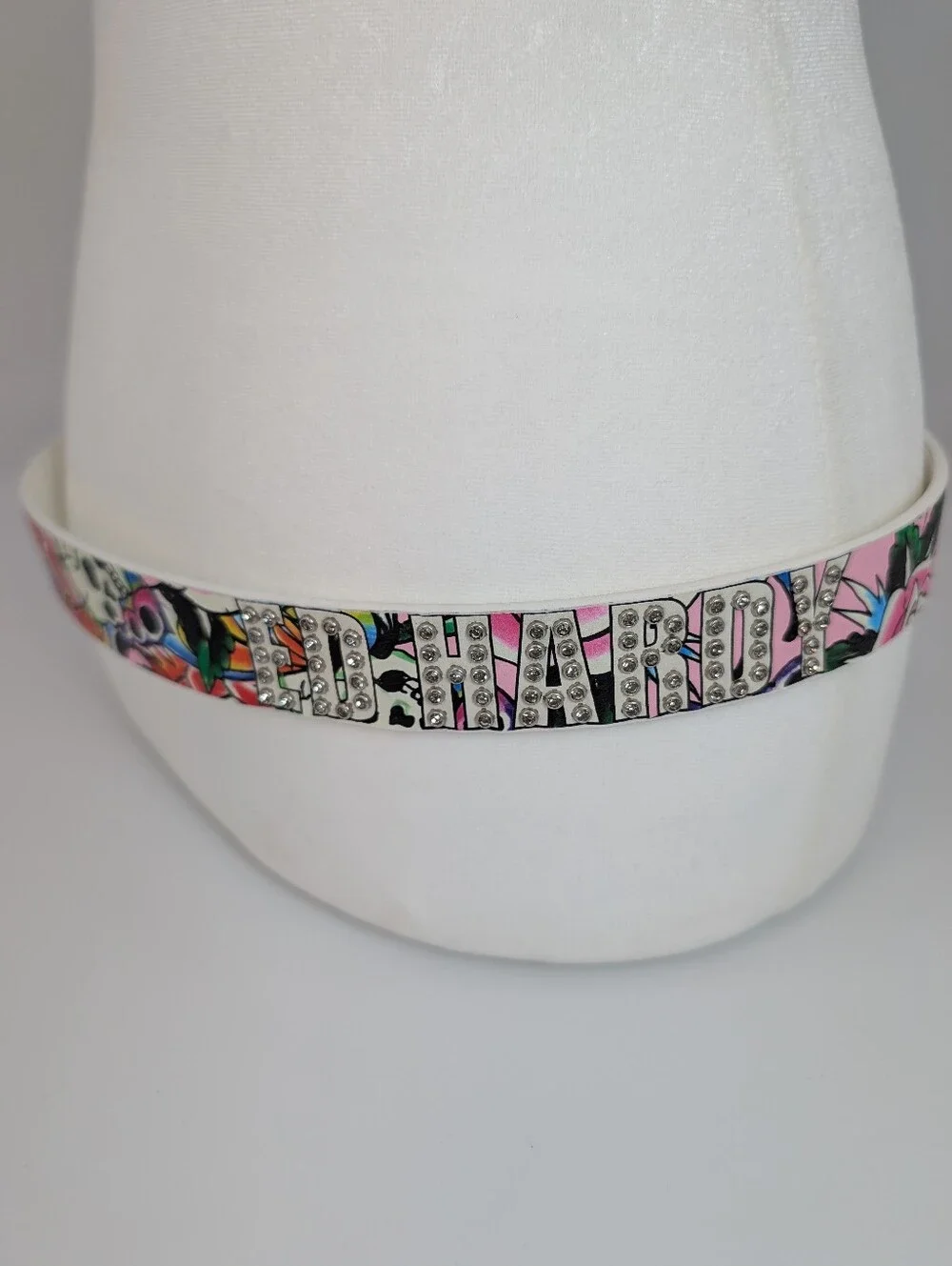 Ed Hardy pink rhinestone